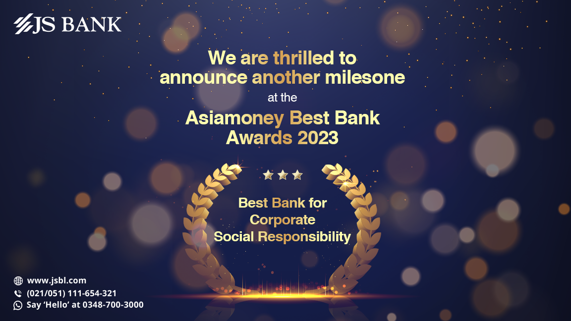 JSBL Asia Money Award for CSR